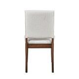 Monroe Cream/Brown 5-Piece Dining Room Set - Ornate Home