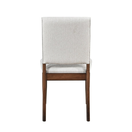 Monroe Cream/Brown 5-Piece Dining Room Set - Ornate Home