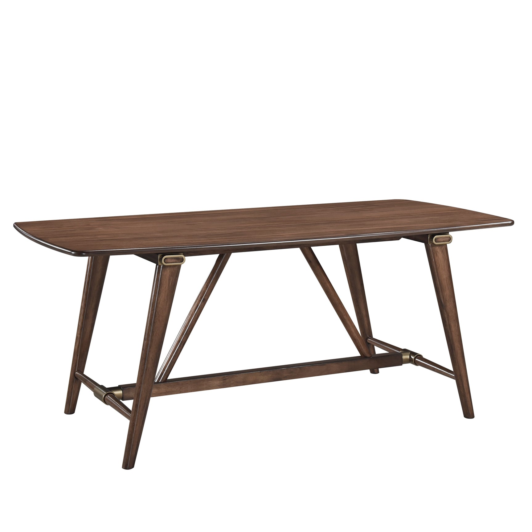 Monroe Walnut Dining Table - Ornate Home