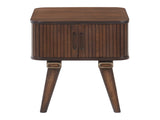 Monroe Walnut End Table - Ornate Home