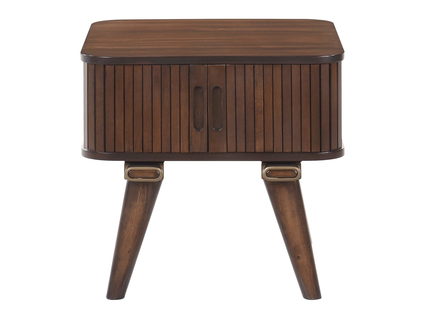 Monroe Walnut End Table - Ornate Home