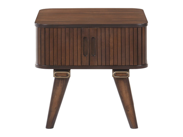 Monroe Walnut End Table - Ornate Home