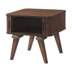 Monroe Walnut End Table - Ornate Home