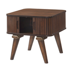Monroe Walnut End Table - Ornate Home