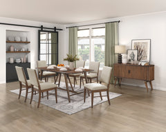 Monroe Walnut Server - Ornate Home