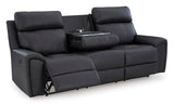 Montacute Black Reclining Living Room Set - Ornate Home