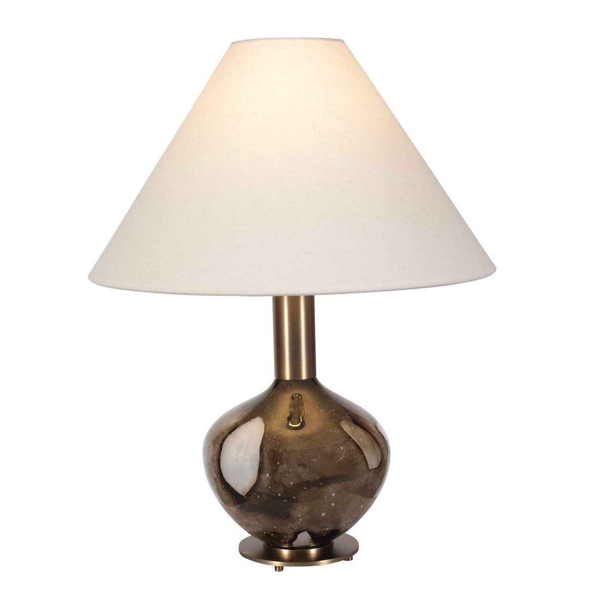 Montagu Dark Brown Table Lamp - Ornate Home