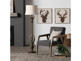 Montana Brown Floor Lamp - Ornate Home