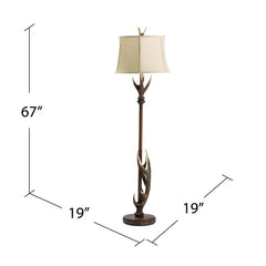 Montana Brown Floor Lamp - Ornate Home
