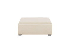 Montana Flecked Oat Storage Ottoman - Ornate Home