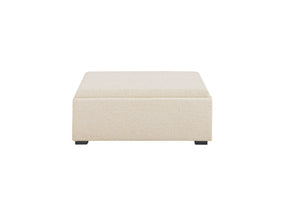 Montana Flecked Oat Storage Ottoman - Ornate Home