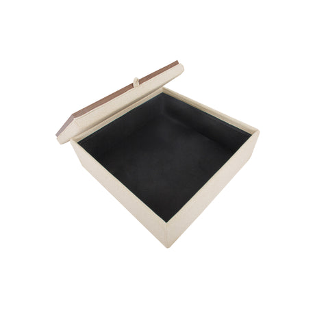 Montana Flecked Oat Storage Ottoman - Ornate Home