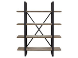Montana Rustic Oak Shelf Unit - Ornate Home