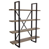 Montana Rustic Oak Shelf Unit - Ornate Home