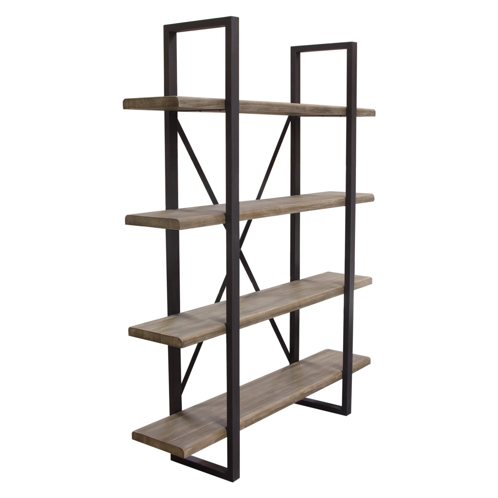 Montana Rustic Oak Shelf Unit - Ornate Home