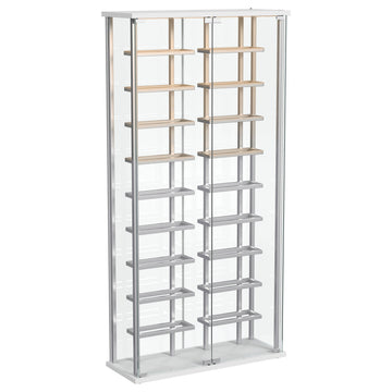 Montara Chrome Bar Cabinet - Ornate Home