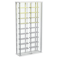 Montara Chrome Bar Cabinet - Ornate Home