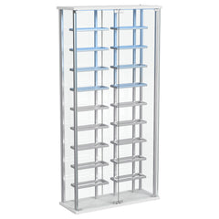 Montara Chrome Bar Cabinet - Ornate Home