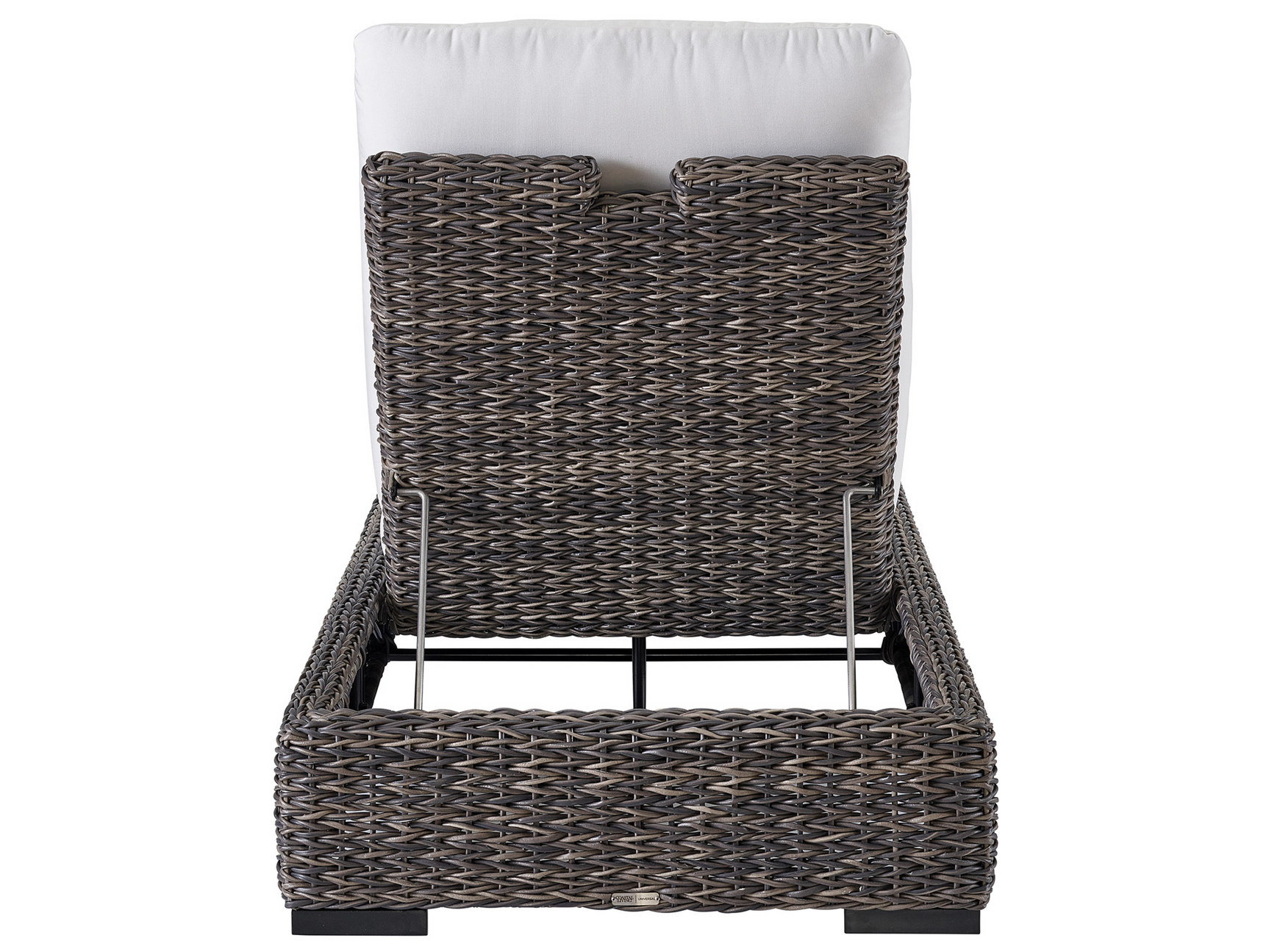 Montauk Canvas Natural/Tawney Chaise Lounge - Ornate Home