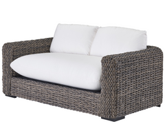Montauk Canvas Natural/Tawney Loveseat - Ornate Home