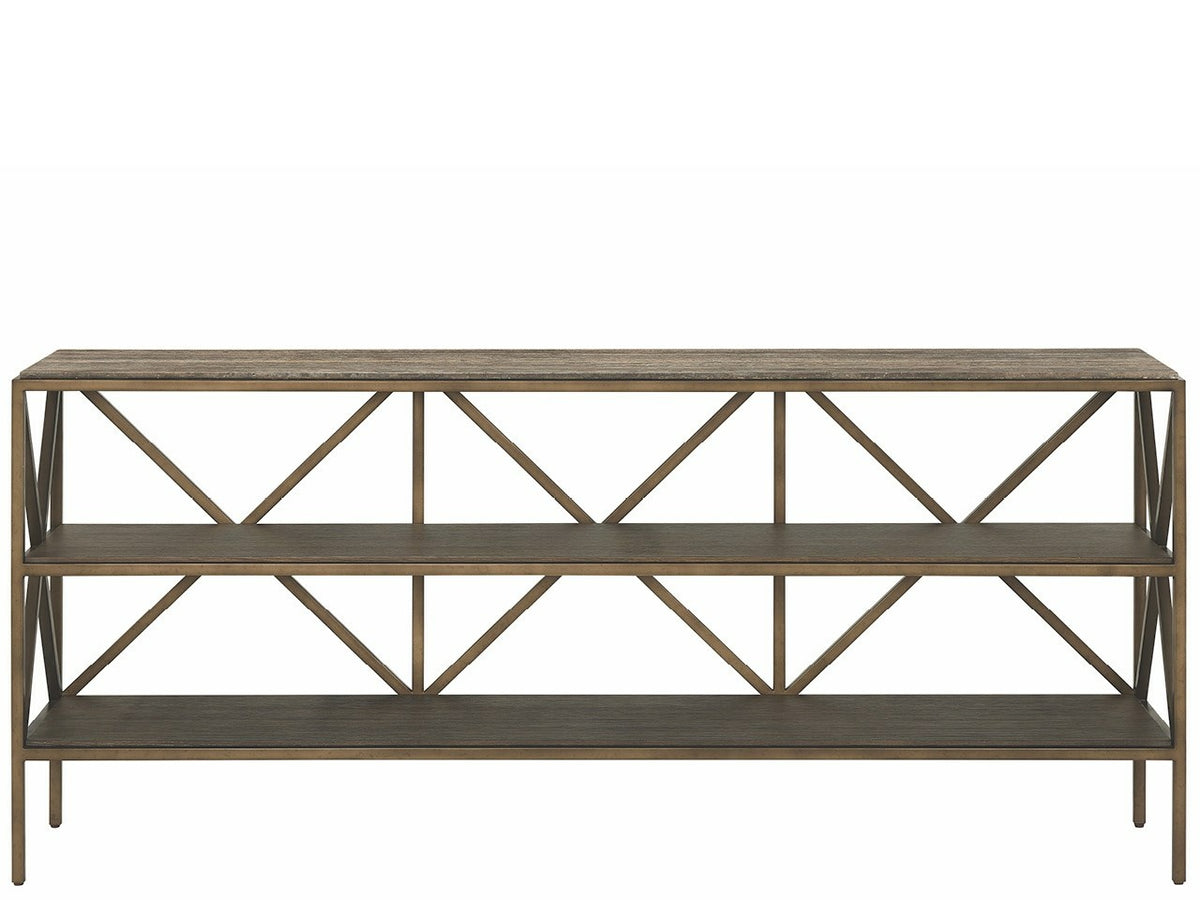 Montclair Birchaven Dark Gray/Cocoa Console Table - Ornate Home