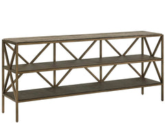 Montclair Birchaven Dark Gray/Cocoa Console Table - Ornate Home
