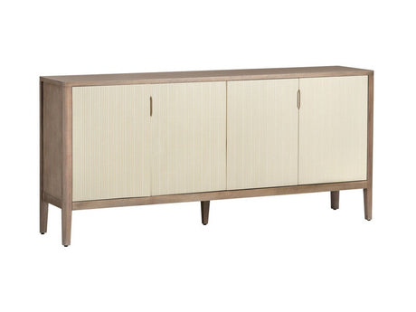 Montclair Brown/Cream Four-Door Sideboard - Ornate Home