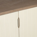 Montclair Brown/Cream Four-Door Sideboard - Ornate Home