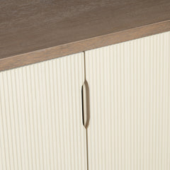 Montclair Brown/Cream Four-Door Sideboard - Ornate Home