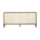 Montclair Brown/Cream Four-Door Sideboard - Ornate Home
