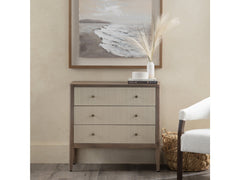 Montclair Brown/Cream Three-Drawer Chest - Ornate Home