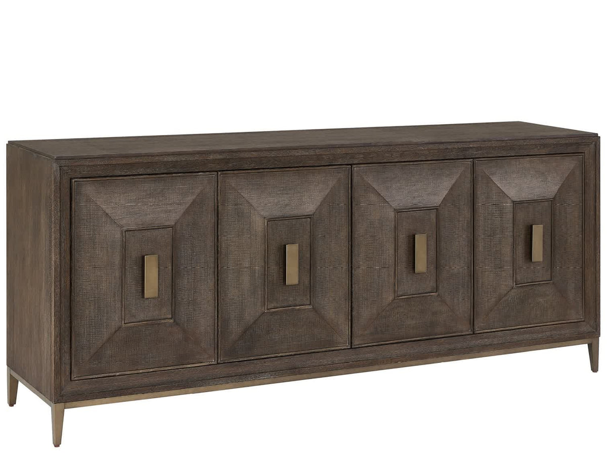 Montclair Cocoa 80" Credenza - Ornate Home