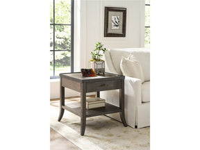 Montclair Cocoa End Table - Ornate Home