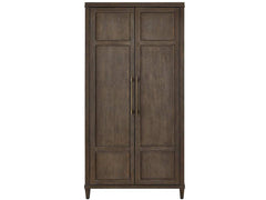 Montclair Cocoa Oak Doors Cabinet - Ornate Home