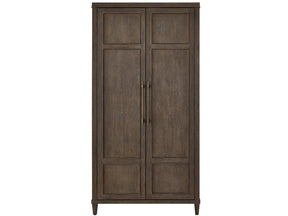 Montclair Cocoa Oak Doors Cabinet - Ornate Home