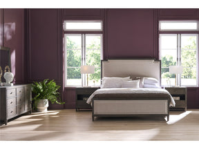 Montclair Cocoa/Silken Fog King Bed - Ornate Home