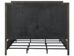 Montclair Cocoa/Silken Fog Queen Bed - Ornate Home