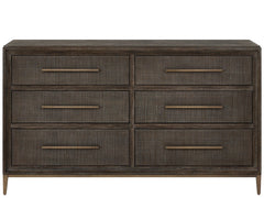 Montclair Cocoa Six Drawers Dresser - Ornate Home