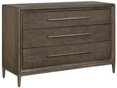 Montclair Cocoa Three Drawers Chest - Ornate Home