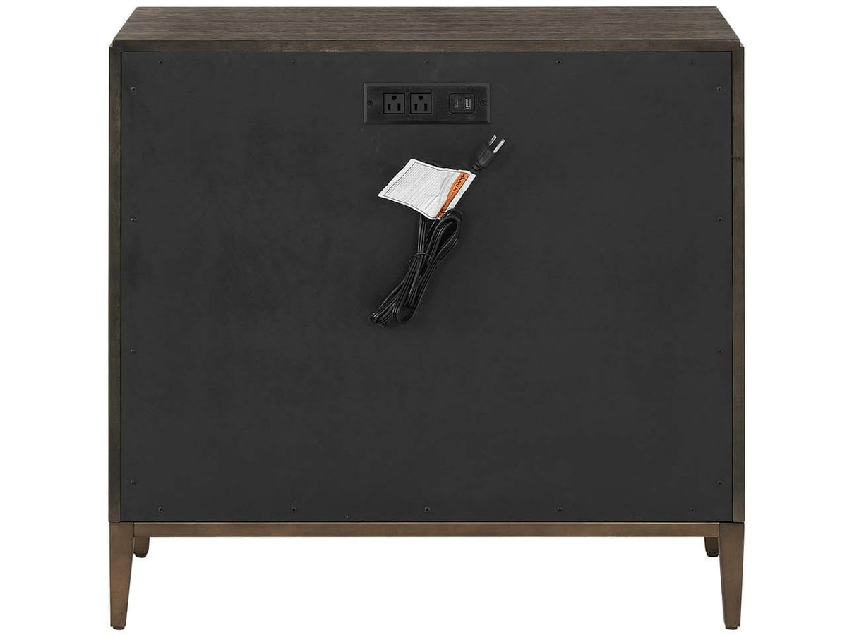 Montclair Cocoa Three Drawers Nightstand - Ornate Home