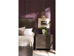 Montclair Cocoa Three Drawers Nightstand - Ornate Home