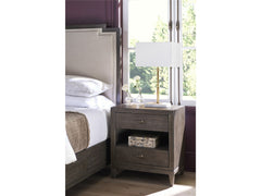 Montclair Cocoa Two Drawers Nightstand - Ornate Home