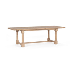 Montclair Oat Veil 94" Rectangular Dining Table