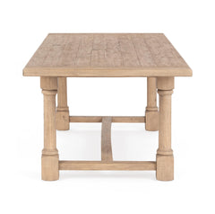 Montclair Oat Veil 94" Rectangular Dining Table