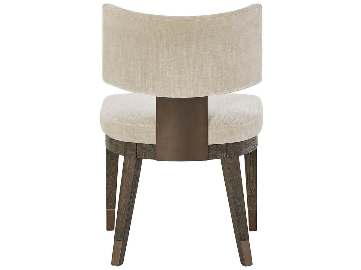 Montclair Silken Fog/Cocoa Side Chair (Set of 2) - Ornate Home