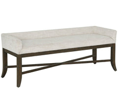 Montclair Yukon Sand/Cocoa Bench - Ornate Home
