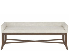 Montclair Yukon Sand/Cocoa Bench - Ornate Home