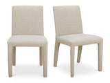 Monte Dining Chair Beige (Set of 2) - Ornate Home