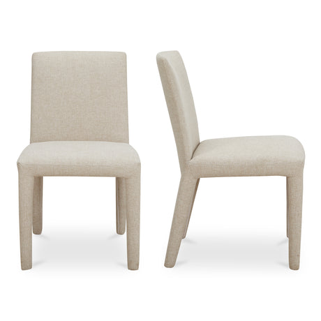 Monte Dining Chair Beige (Set of 2) - Ornate Home