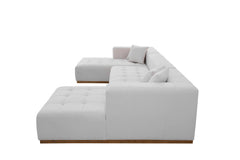 Montecito Ivory Armless Chair - Ornate Home